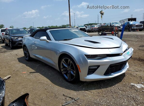 1G1FF3D78H0169740 2017 CHEVROLET CAMARO Серебряный Передняя правая четверть