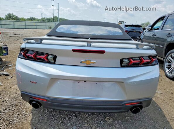 1G1FF3D78H0169740 2017 CHEVROLET CAMARO Серебряный Вид сзади