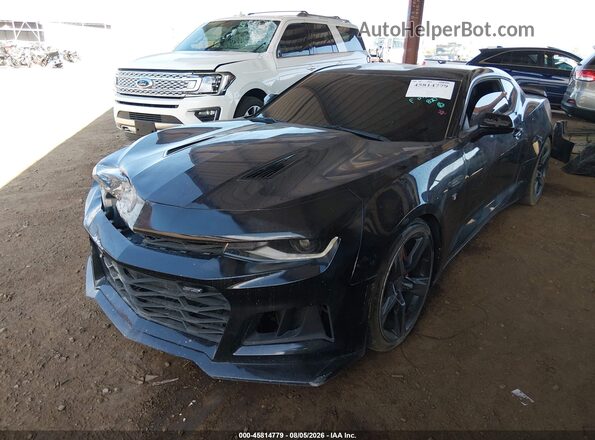 1G1FG1R72G0168270 2016 CHEVROLET CAMARO Black Vista tres cuartos delantera izquierda