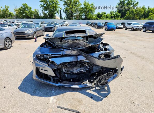 1G1FG1R72M0129030 2021 CHEVROLET CAMARO Gray Դիմացի տեսք
