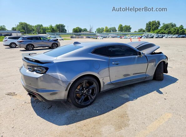1G1FG1R72M0129030 2021 CHEVROLET CAMARO Gray Հետևի աջ