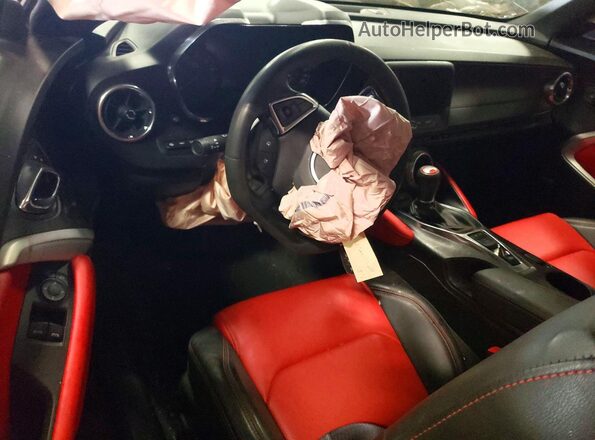 1G1FG1R76H0107182 2017 CHEVROLET CAMARO Black Առջևի վահանակի տեսք