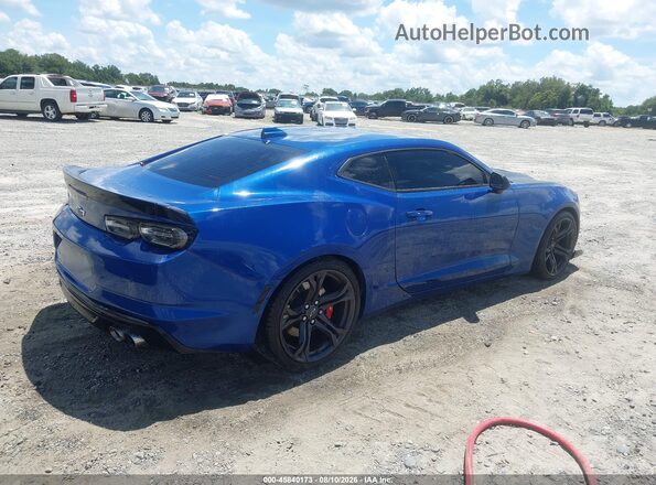 1G1FG1R77L0101593 2020 CHEVROLET CAMARO Blue Trasero derecho