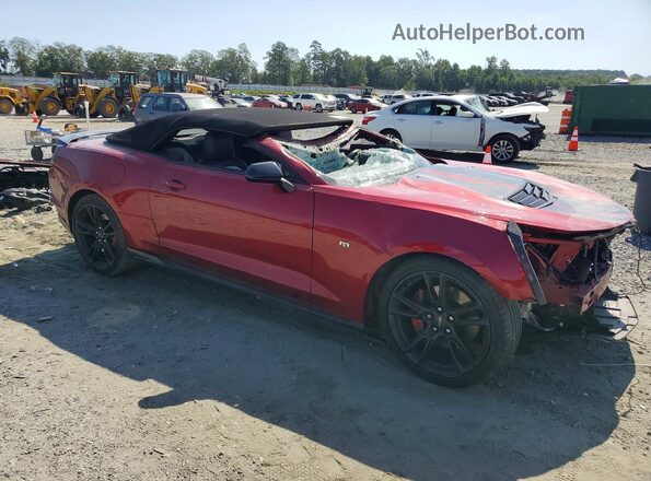 1G1FG3D70P0111827 2023 CHEVROLET CAMARO Burgundy Передня права чверть