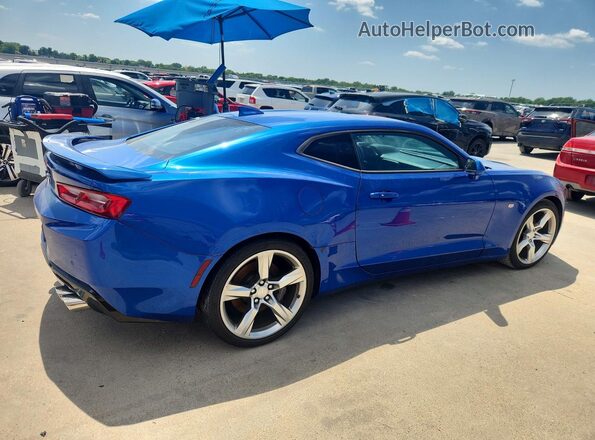 1G1FH1R70J0142741 2018 CHEVROLET CAMARO Blue Задня права чверть