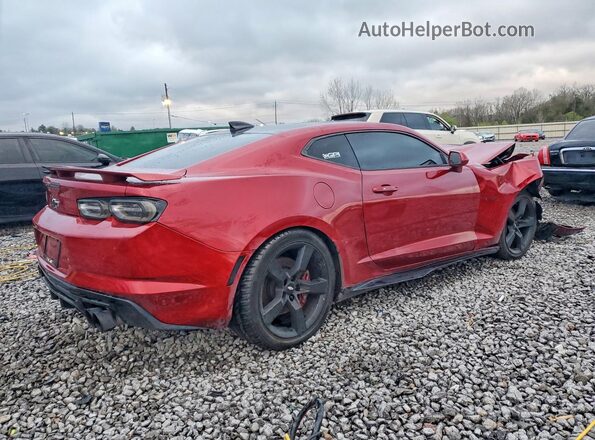 1G1FH1R71K0149358 2019 CHEVROLET CAMARO Красный Задняя правая четверть