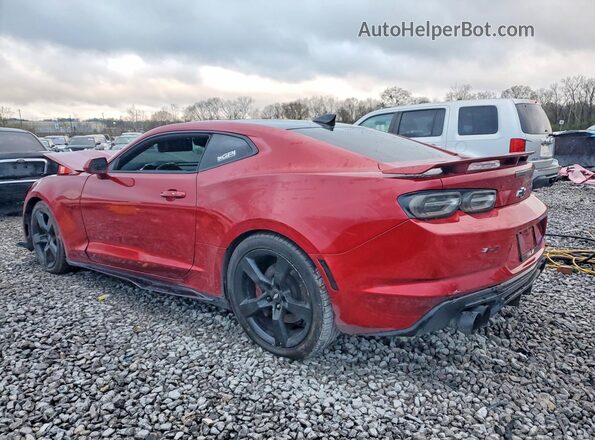1G1FH1R71K0149358 2019 CHEVROLET CAMARO Красный Задняя левая четверть
