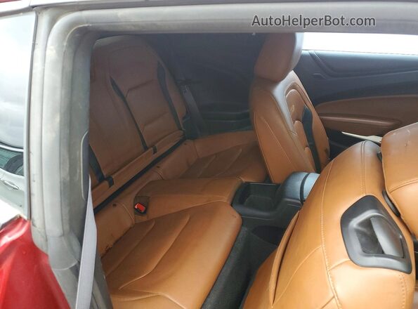 1G1FH1R71K0149358 2019 CHEVROLET CAMARO Красный Вид задних сидений