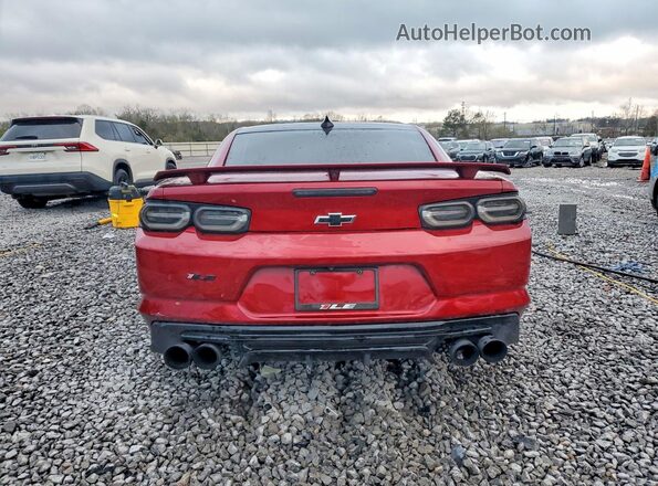 1G1FH1R71K0149358 2019 CHEVROLET CAMARO Красный Вид сзади