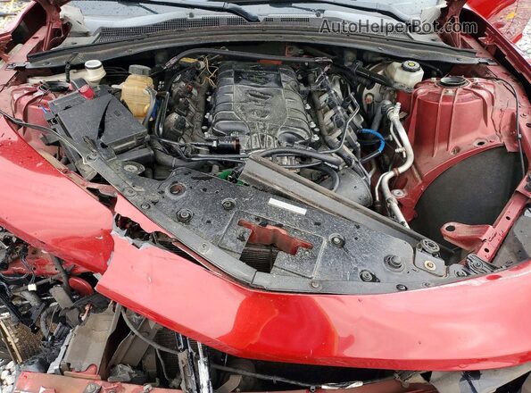 1G1FH1R71K0149358 2019 CHEVROLET CAMARO Красный Вид задней части салона