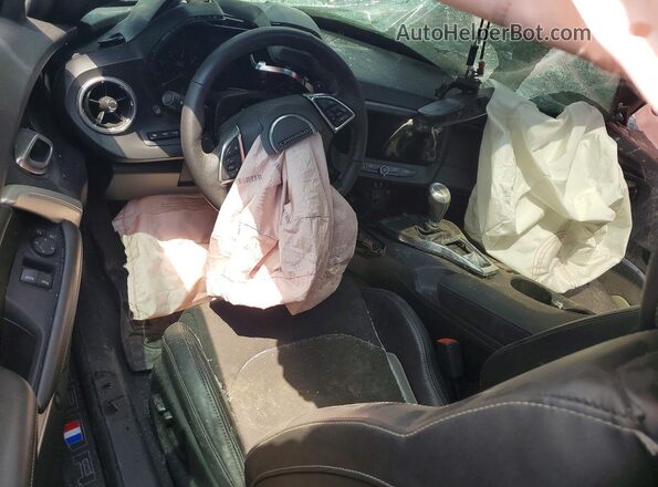 1G1FH1R71R0116466 2024 CHEVROLET CAMARO Угольный Вид панели приборов