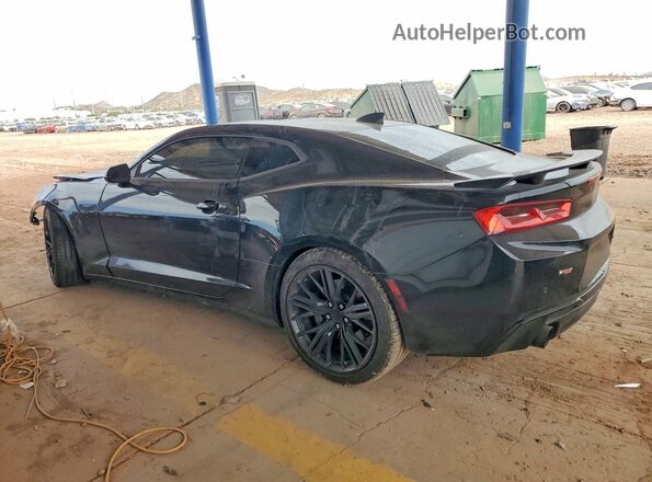 1G1FH1R75G0138645 2016 CHEVROLET CAMARO Black უკანა მარცხენა