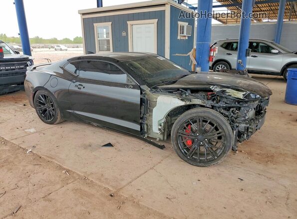 1G1FH1R75G0138645 2016 CHEVROLET CAMARO Black წინა მარჯვენა