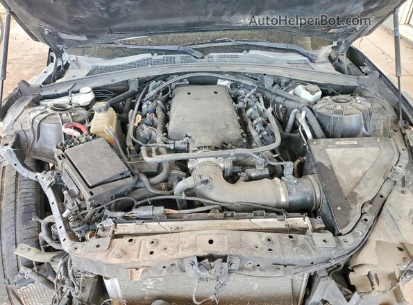 1G1FH1R75G0138645 2016 CHEVROLET CAMARO Black უკანა სალონის ხედი