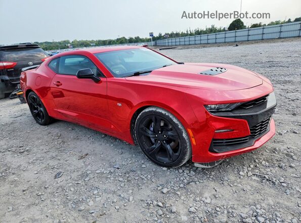1G1FH1R78K0106975 2019 CHEVROLET CAMARO Красный Передняя правая четверть