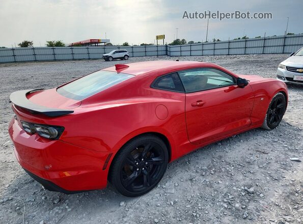 1G1FH1R78K0106975 2019 CHEVROLET CAMARO Красный Задняя правая четверть