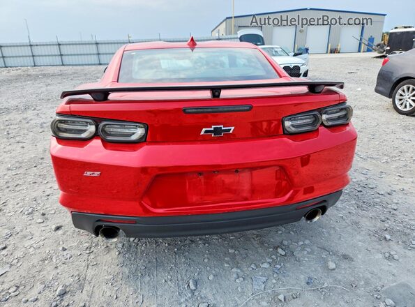 1G1FH1R78K0106975 2019 CHEVROLET CAMARO Красный Вид сзади