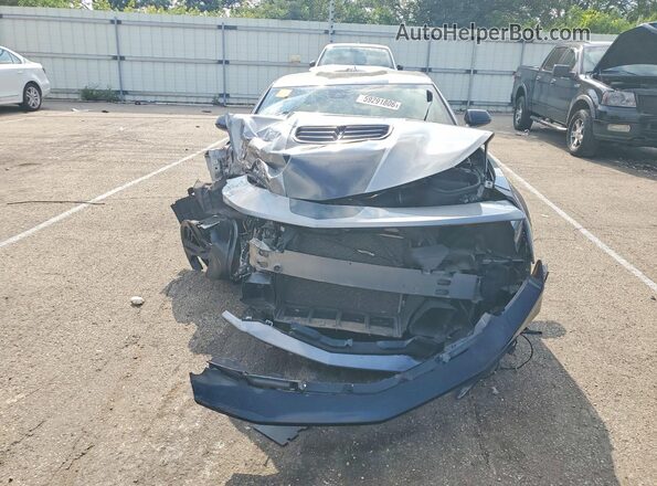 1G1FH1R78K0159689 2019 CHEVROLET CAMARO Gray წინა ხედი