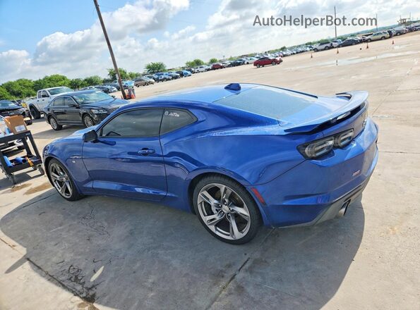 1G1FH1R79N0100560 2022 CHEVROLET CAMARO Blue Rear left