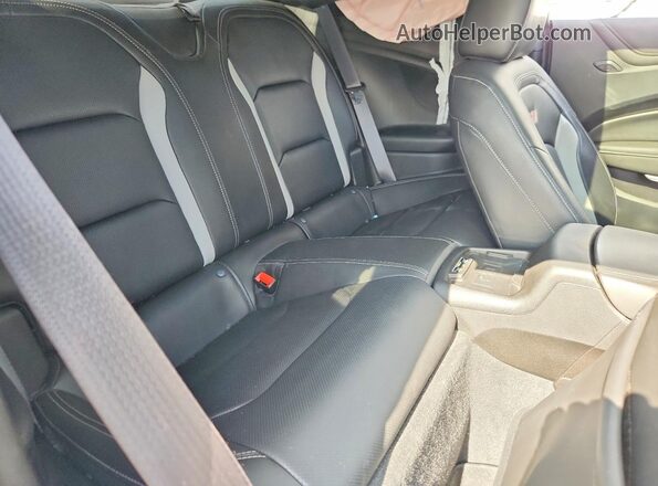 1G1FH1R79N0100560 2022 CHEVROLET CAMARO Blue Rear seats view