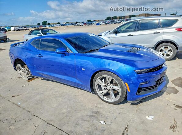 1G1FH1R79N0100560 2022 CHEVROLET CAMARO Blue Front right