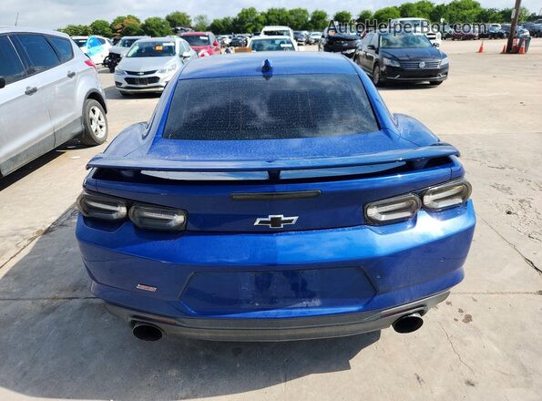 1G1FH1R79N0100560 2022 CHEVROLET CAMARO Blue Rear view