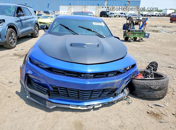 1G1FH1R79N0103426 2022 CHEVROLET CAMARO Blue Vista frontal