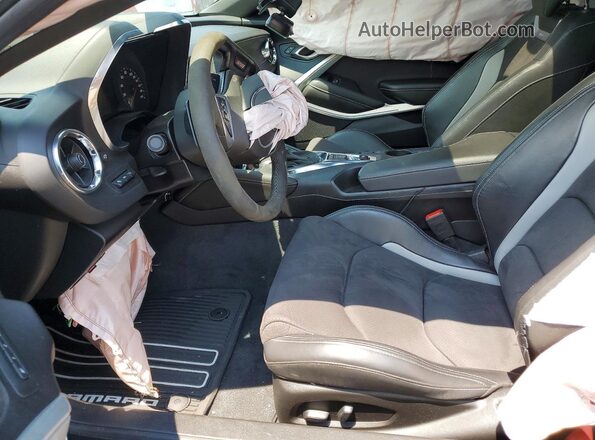 1G1FH1R79N0103426 2022 CHEVROLET CAMARO Blue Vista interior delantera
