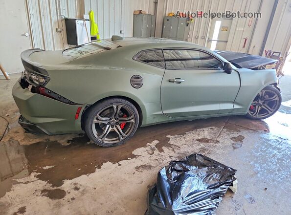 1G1FH1R79P0110850 2023 CHEVROLET CAMARO Зеленый Задняя правая четверть