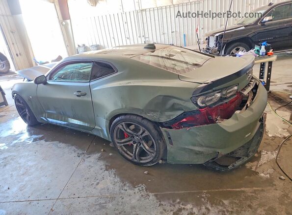 1G1FH1R79P0110850 2023 CHEVROLET CAMARO Зеленый Задняя левая четверть