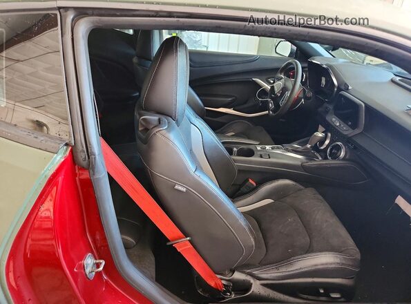 1G1FH1R79P0110850 2023 CHEVROLET CAMARO Зеленый Вид задних сидений