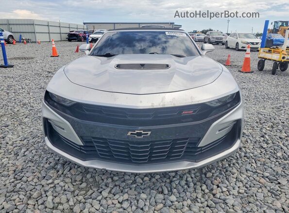 1G1FH3D72K0122897 2019 CHEVROLET CAMARO Gray Вид спереду