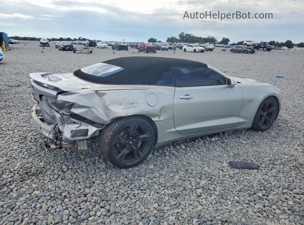 1G1FH3D72K0122897 2019 CHEVROLET CAMARO Gray Задня права чверть