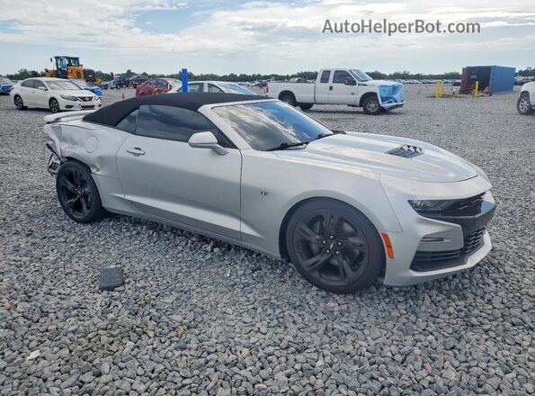 1G1FH3D72K0122897 2019 CHEVROLET CAMARO Gray Передня права чверть
