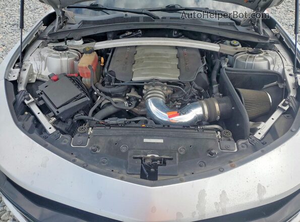 1G1FH3D72K0122897 2019 CHEVROLET CAMARO Gray Вид задньої частини салону