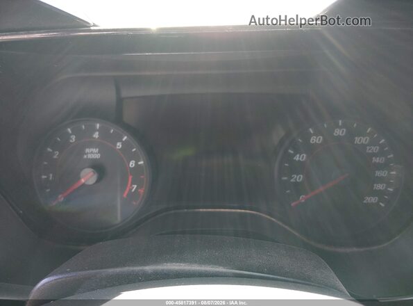 1G1FH3D73K0112590 2019 CHEVROLET CAMARO Silver Widok tylnych siedzeń