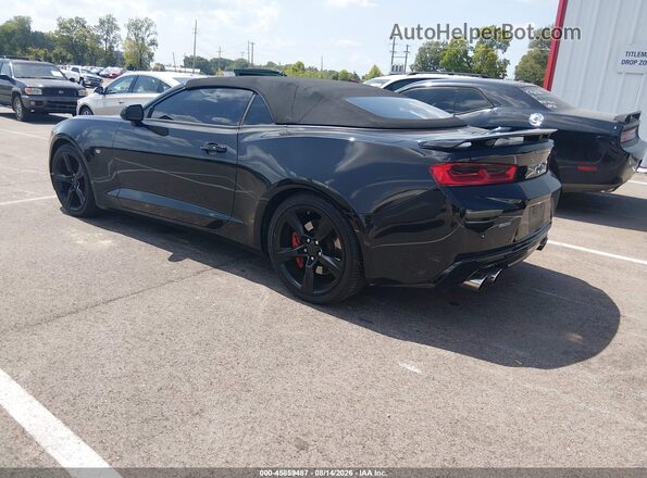 1G1FH3D74H0101378 2017 CHEVROLET CAMARO Black უკანა მარცხენა
