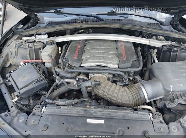 1G1FH3D74H0101378 2017 CHEVROLET CAMARO Black უკანა ხედი