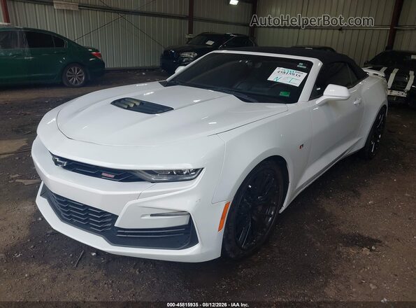 1G1FH3D78L0101778 2020 CHEVROLET CAMARO White Передня ліва чверть