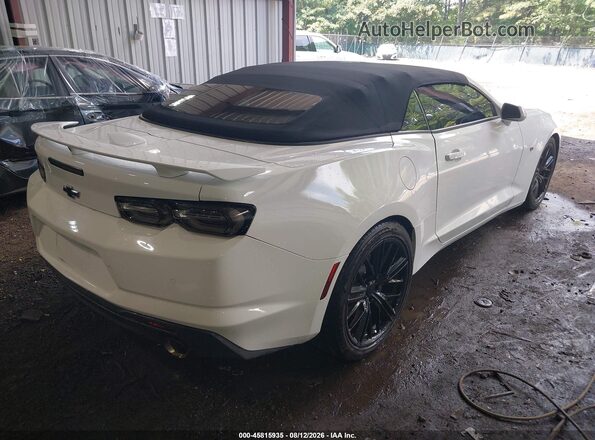 1G1FH3D78L0101778 2020 CHEVROLET CAMARO White Задня права чверть
