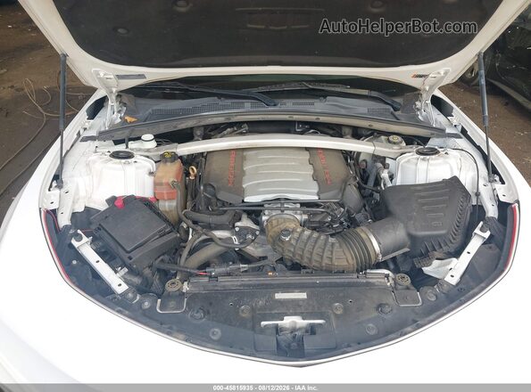 1G1FH3D78L0101778 2020 CHEVROLET CAMARO White Вид ззаду