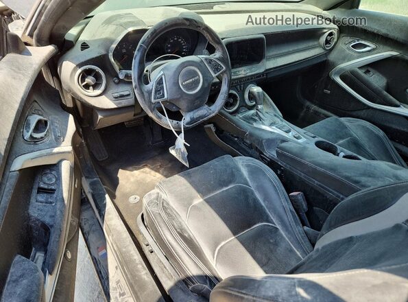 1G1FH3D79L0116550 2020 CHEVROLET CAMARO Black წინა პანელის ხედი