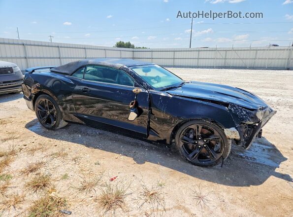 1G1FH3D79L0116550 2020 CHEVROLET CAMARO Black წინა მარჯვენა