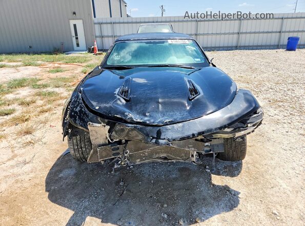 1G1FH3D79L0116550 2020 CHEVROLET CAMARO Black წინა ხედი