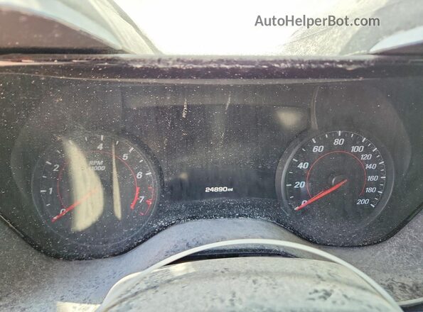 1G1FH3D79L0116550 2020 CHEVROLET CAMARO Black ხელსაწყოთა პანელის ხედი