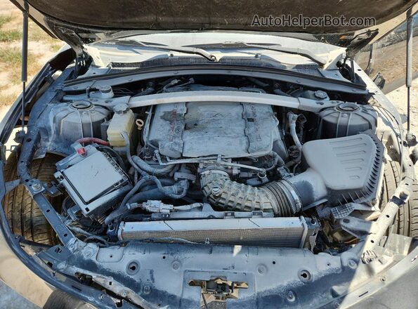 1G1FH3D79L0116550 2020 CHEVROLET CAMARO Black უკანა სალონის ხედი