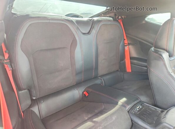 1G1FK1R67L0135474 2020 CHEVROLET CAMARO Gray Vista de los asientos traseros