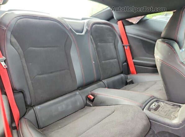 1G1FK1R68M0141365 2021 CHEVROLET CAMARO Black Հետևի նստատեղերի տեսք