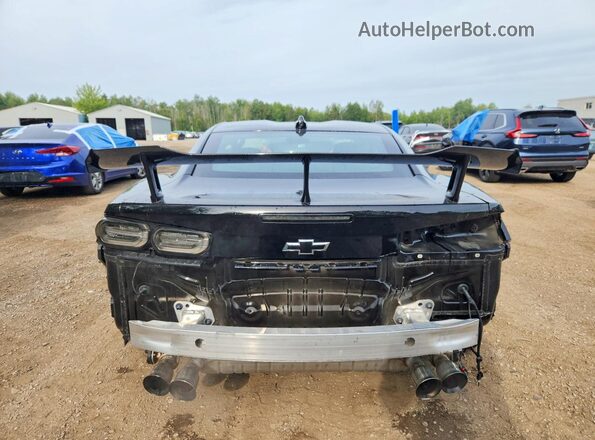 1G1FK1R68M0141365 2021 CHEVROLET CAMARO Black Հետևի տեսք