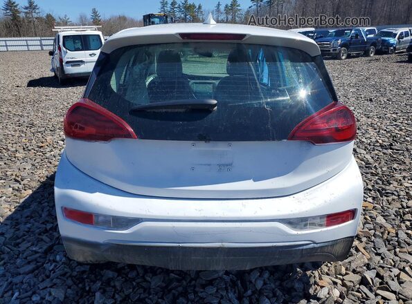 1G1FW6S00H4169893 2017 CHEVROLET BOLT Белый Вид сзади
